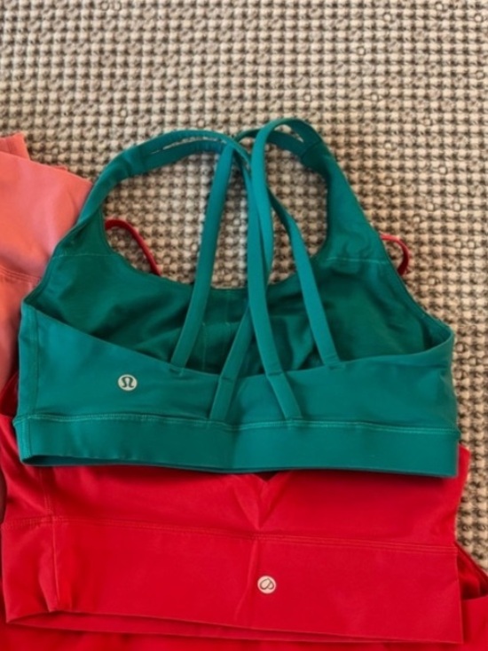 lululemon athletica Other - lululemon Green Energy Sports bra S